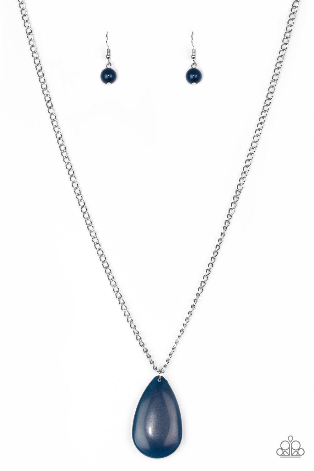 Paparazzi Accessories-So Pop-YOU-lar - Blue Necklace