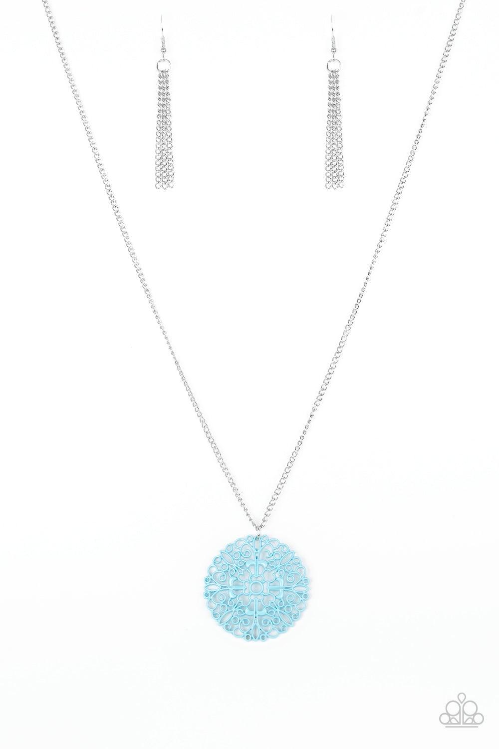 Paparazzi Accessories-Midsummer Musical - Blue Necklace