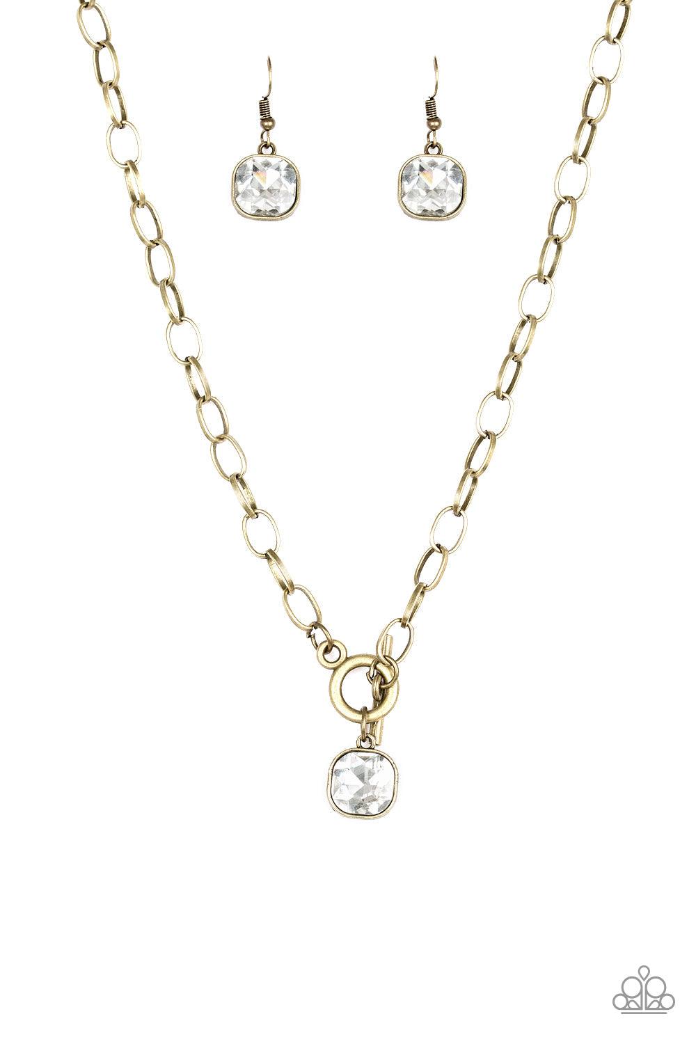 Dynamite Dazzle Brass Necklace - Jewelry by Bretta - Jewelry by Bretta