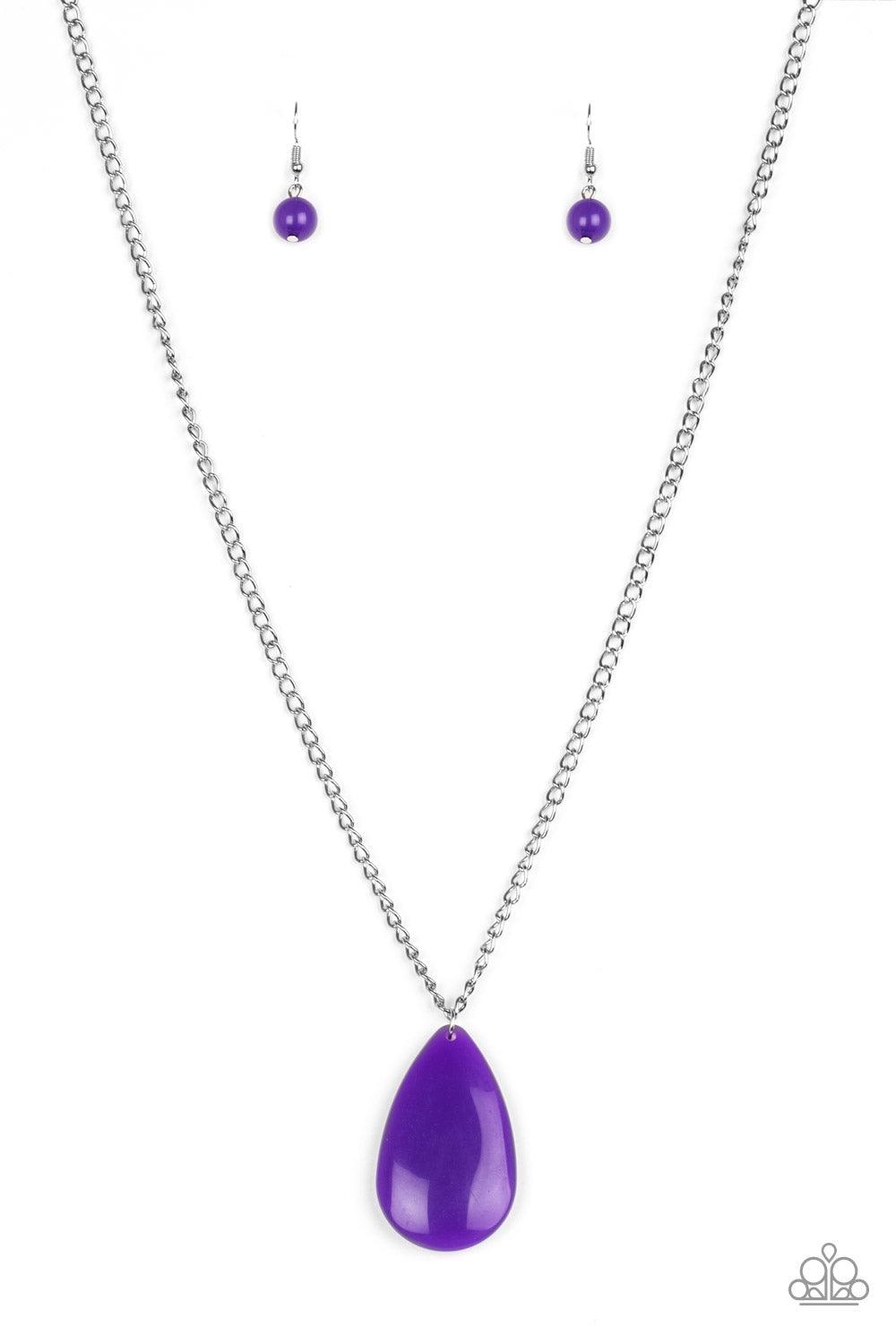 So Pop-YOU-lar Purple Necklace - Jewelry by Bretta