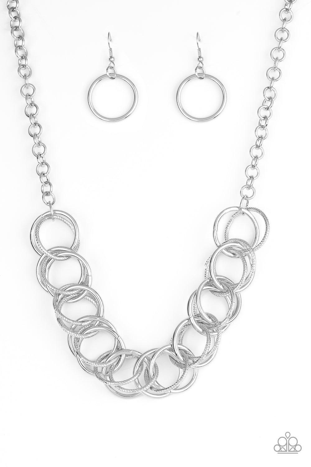 Heavy Metal Hero Silver Necklace - Jewelry by Bretta