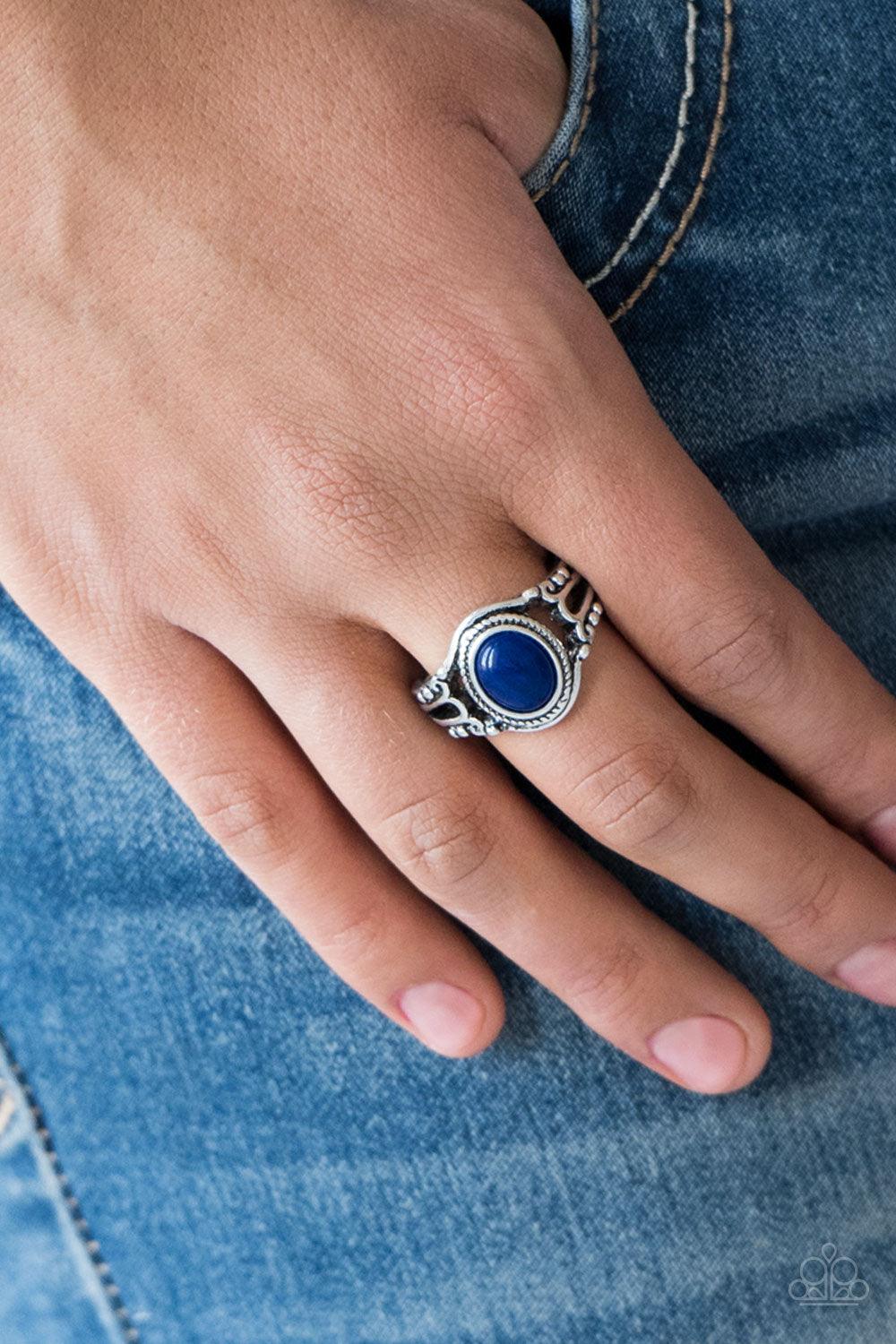 Blue clearance ring paparazzi