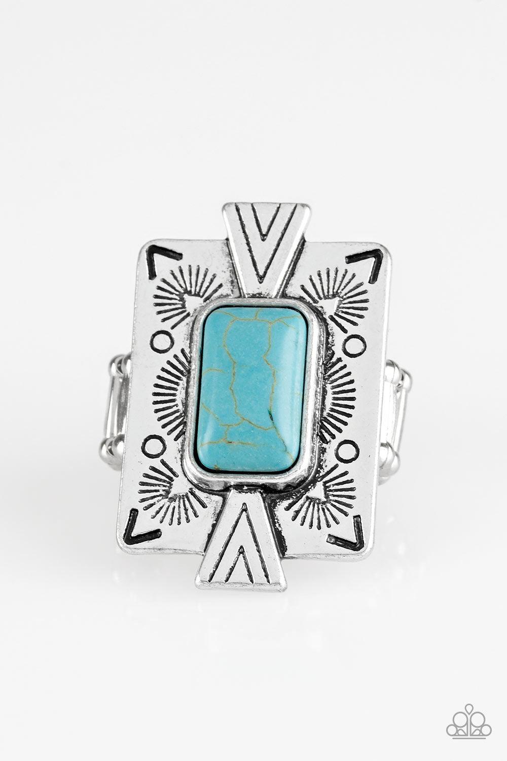So Smithsonian Blue Ring - Jewelry by Bretta