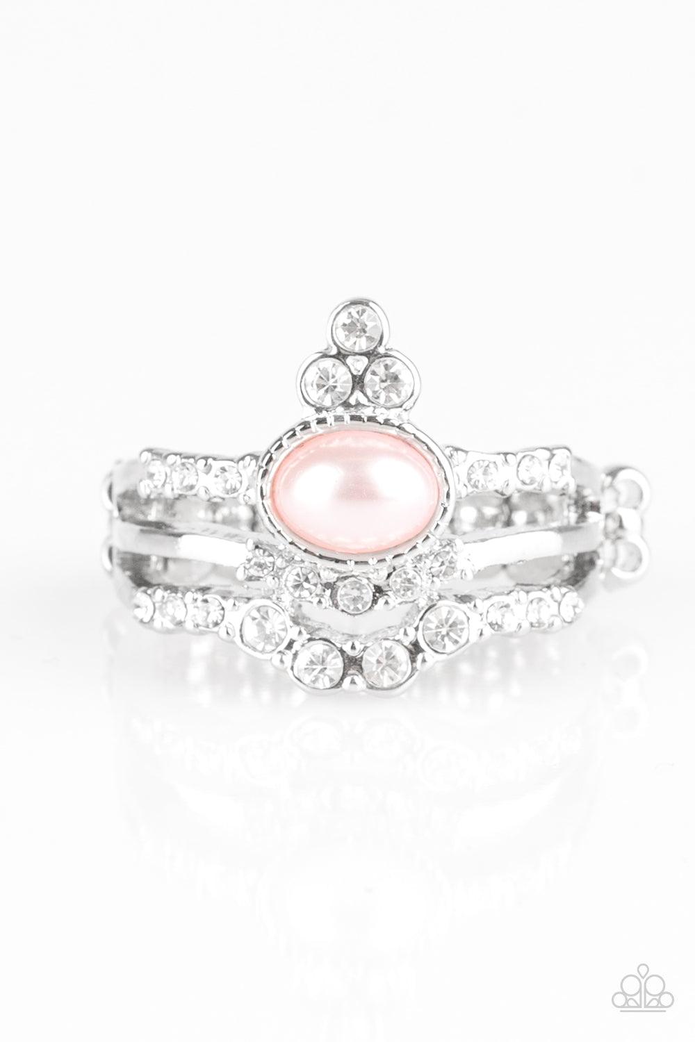 Paparazzi Accessories-Timeless Tiaras - Pink Ring