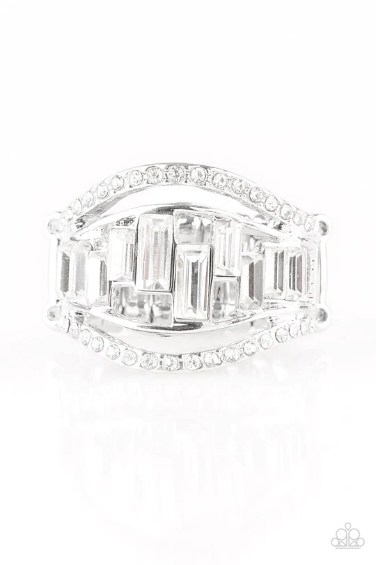 Treasure Chest Charm White Ring - Jewelry by Bretta
