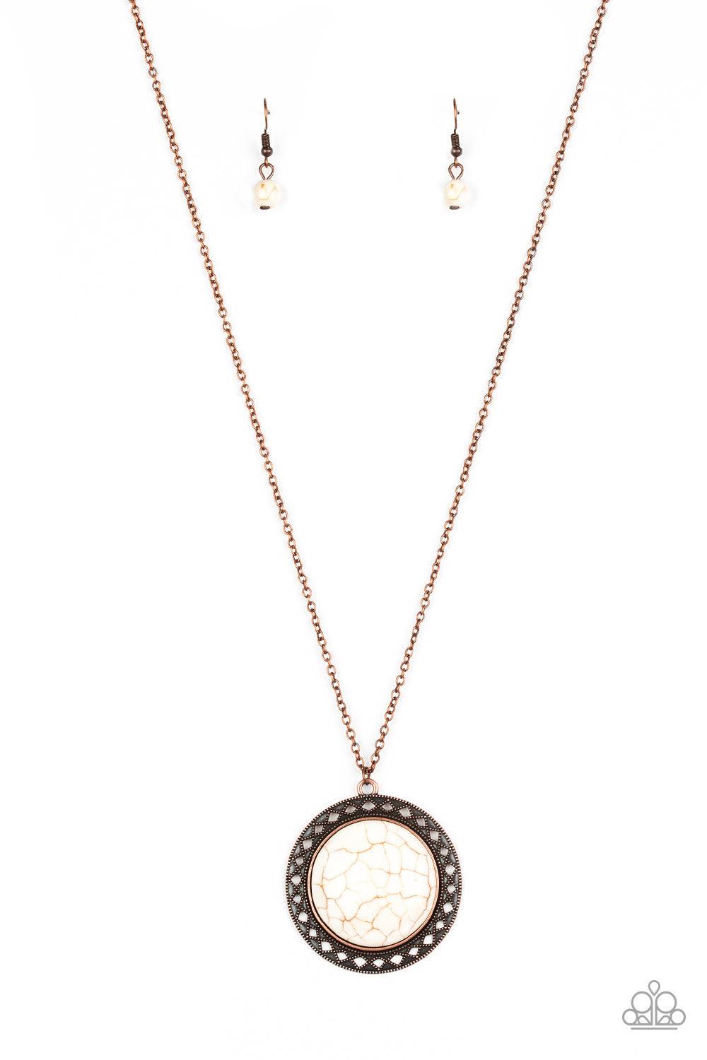 Paparazzi Accessories-Run Out Of RODEO - Copper Necklace