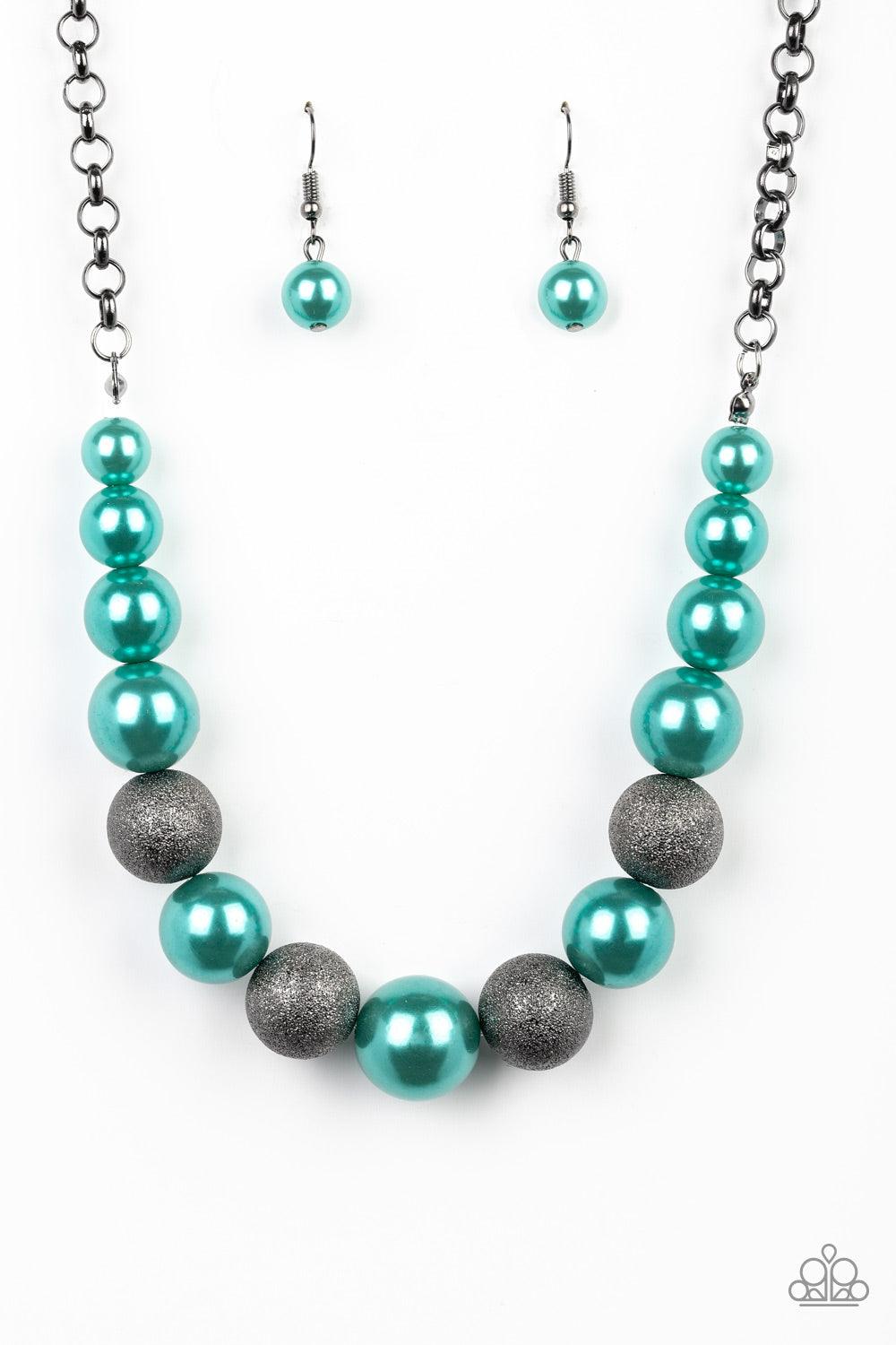 Paparazzi Accessories-Color Me CEO - Green Necklace