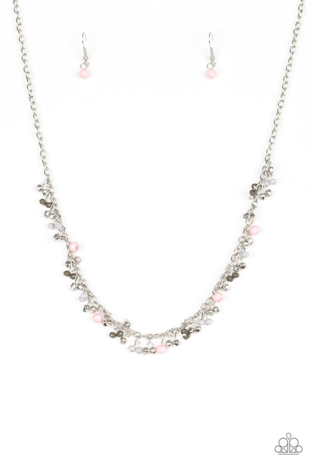 Paparazzi Accessories-Sailing The Seven Seas - Pink Necklace