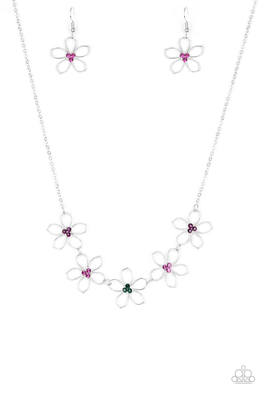 Hoppin Hibiscus Multi Necklace - Jewelry by Bretta