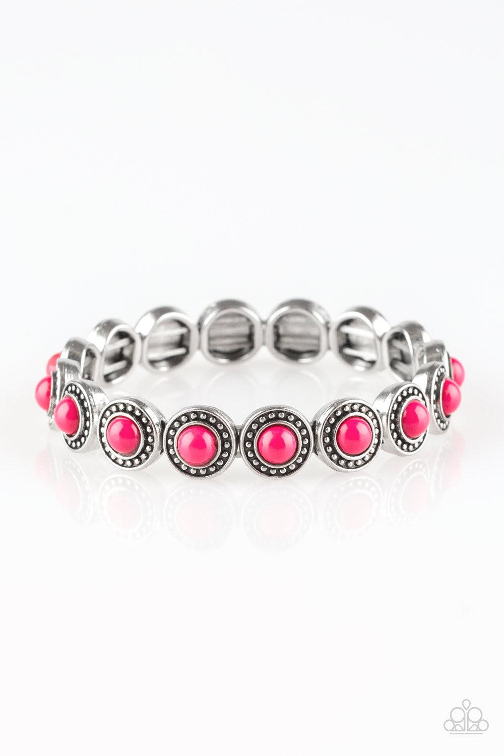 Globetrotter Goals Pink Bracelet - Jewelry by Bretta