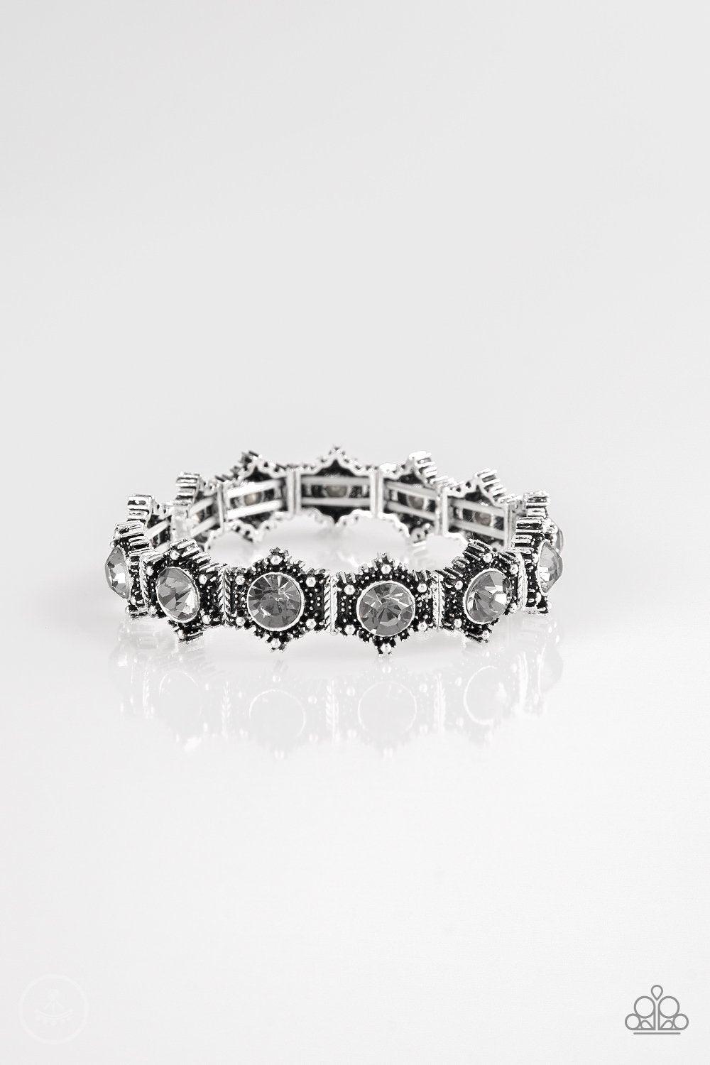 Paparazzi Accessories-Strut Your Stuff - Silver Bracelet