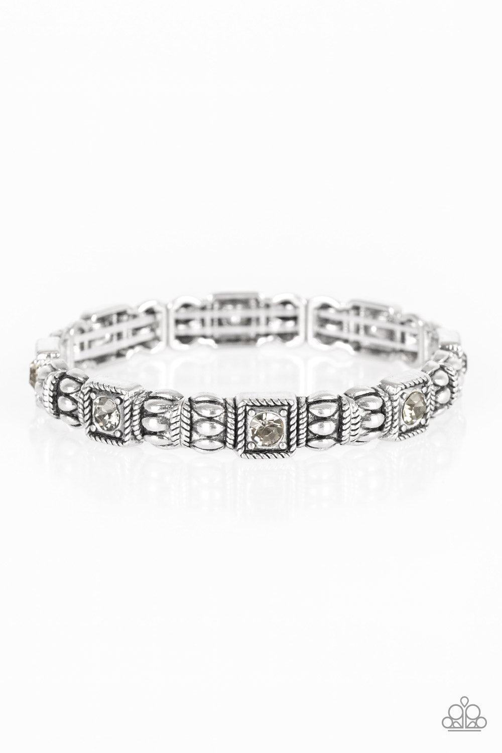 Paparazzi Accessories-Metro Marvelous - Silver Bracelet