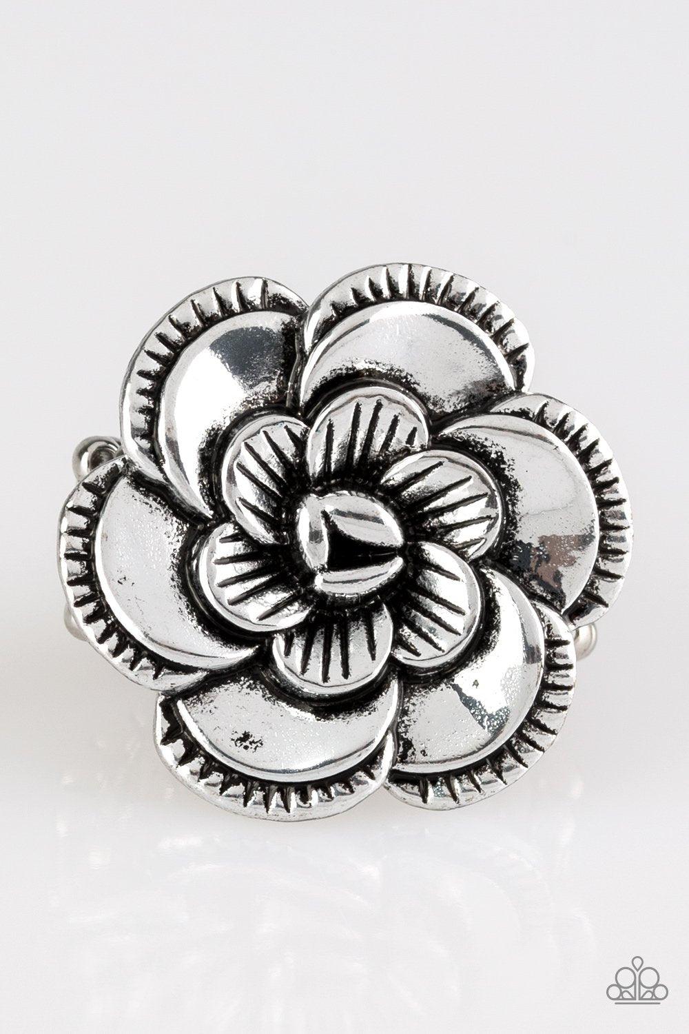 FLOWERBED and Breakfast Silver Ring - Jewelry by Bretta