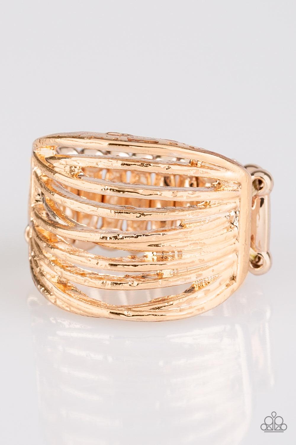 Give Me Space Rose Gold Ring - Jewelry by Bretta