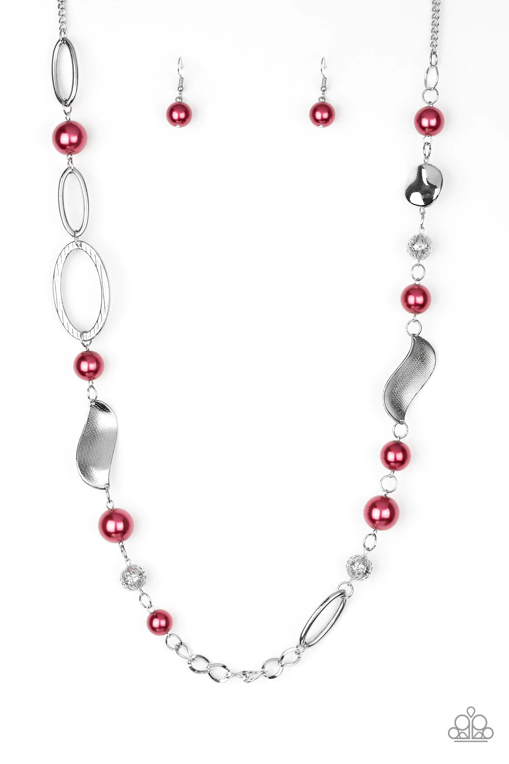 All About Me Red Necklace - Jewelry by Bretta
