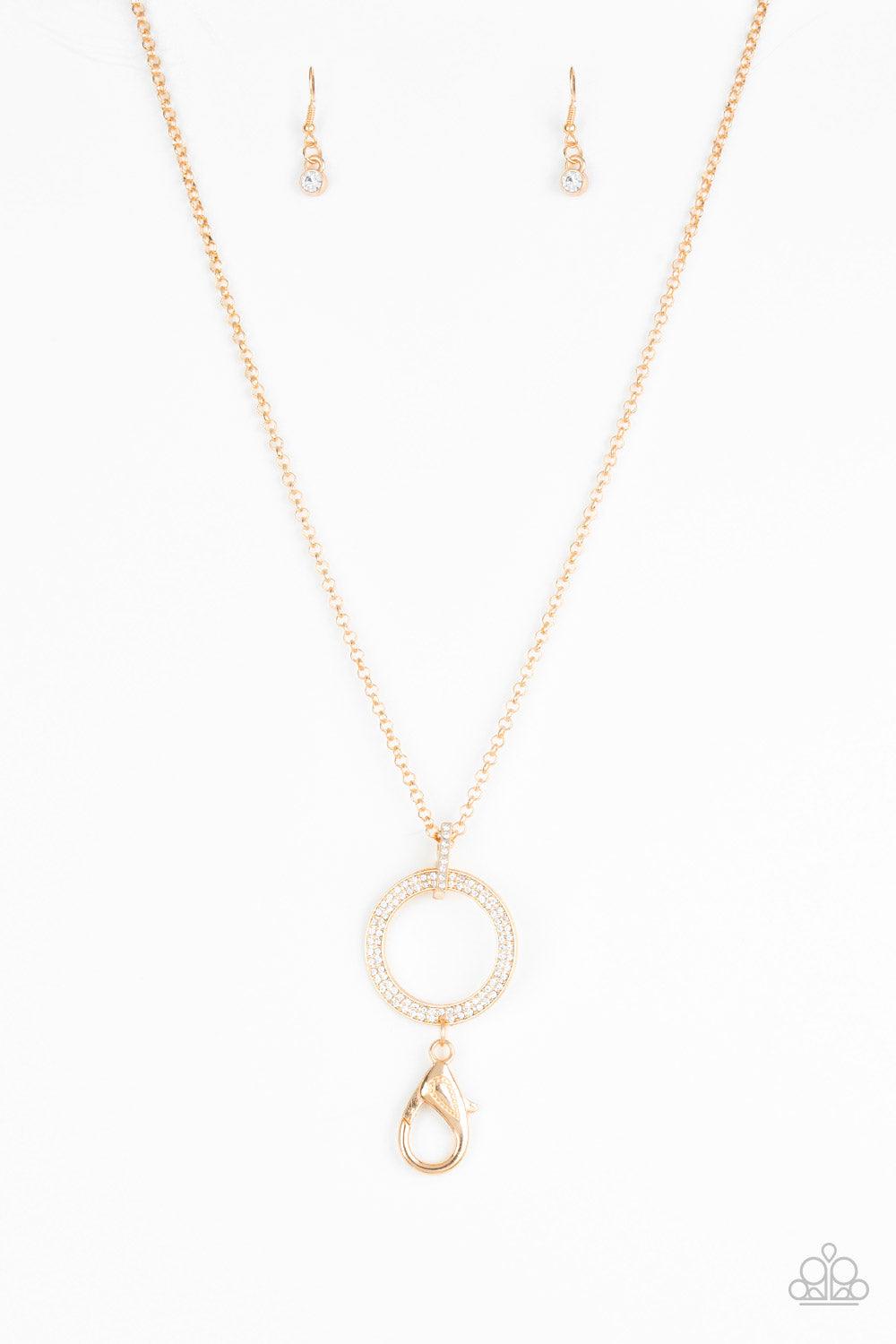 Paparazzi Accessories-Straight To The Top - Gold Necklace