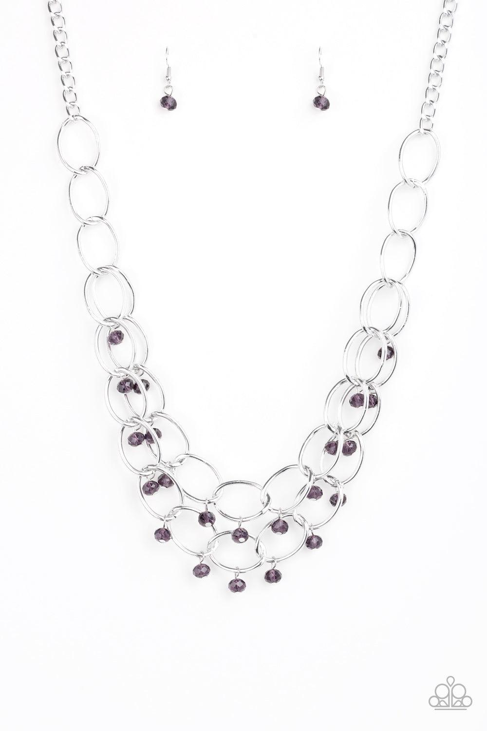Yacht Tour Purple Necklace - Jewelry by Bretta