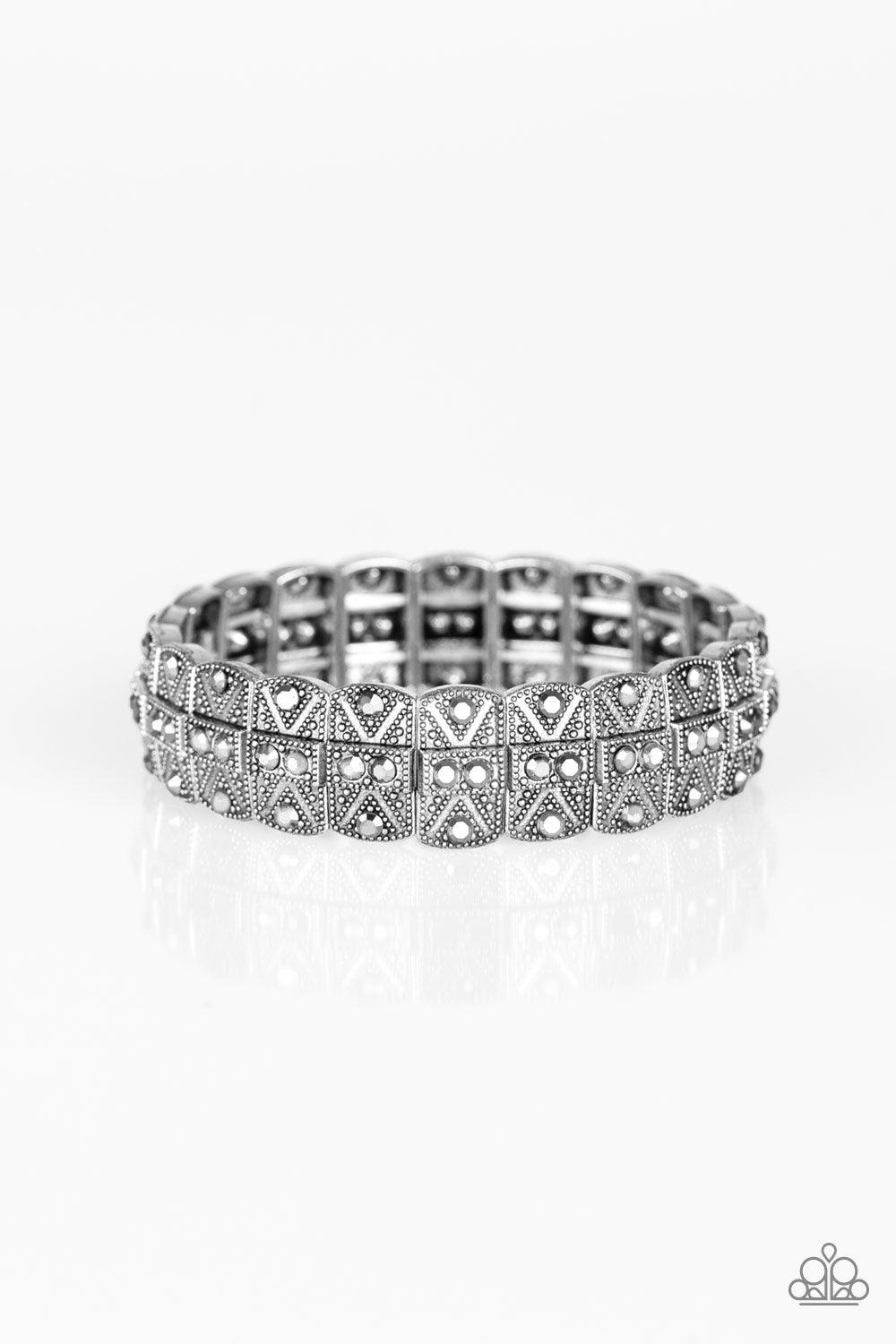 Paparazzi Accessories-Modern Magnificence - Silver Bracelet