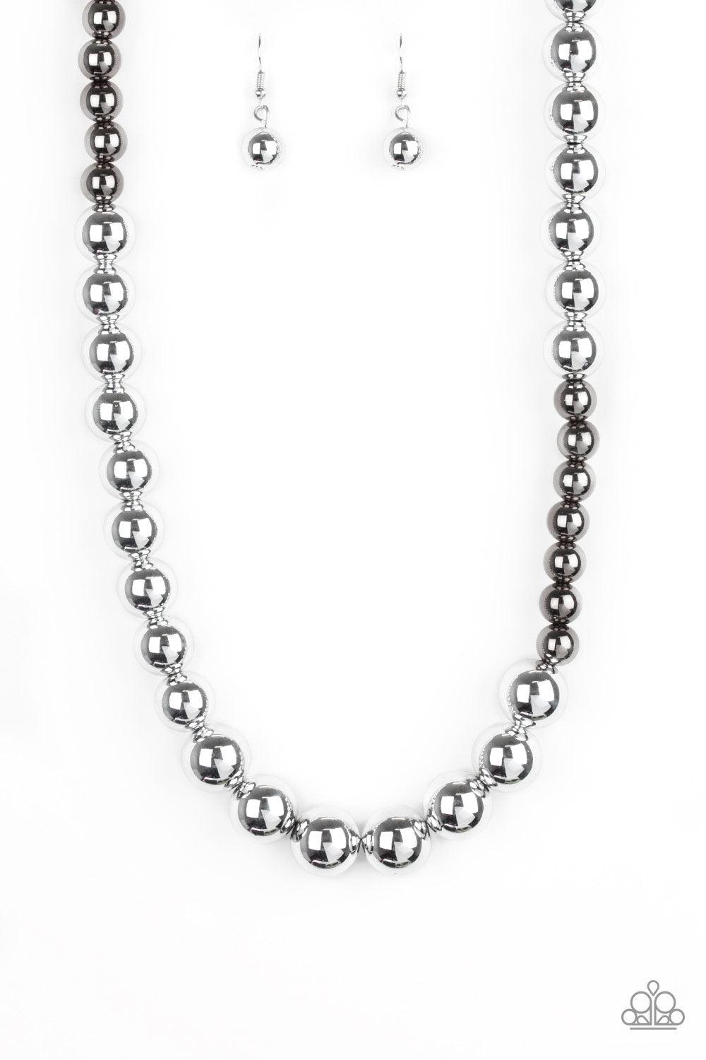 Power To The People Silver Necklace - Jewelry by Bretta