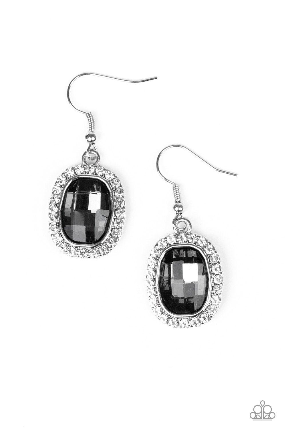 Paparazzi Accessories-The Modern Monroe - Silver Earrings