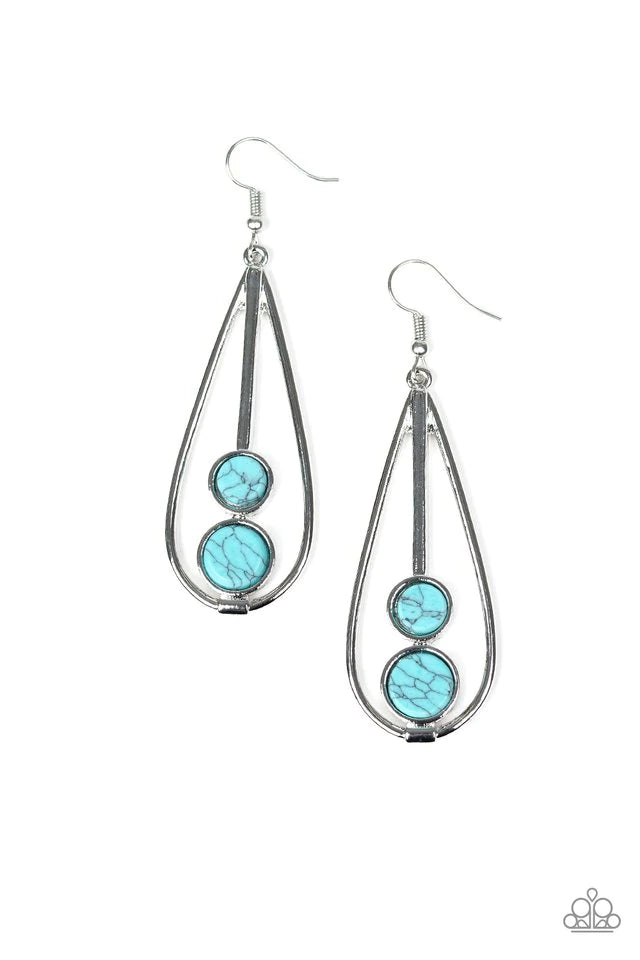 Natural Nova Blue Earrings - Jewelry by Bretta