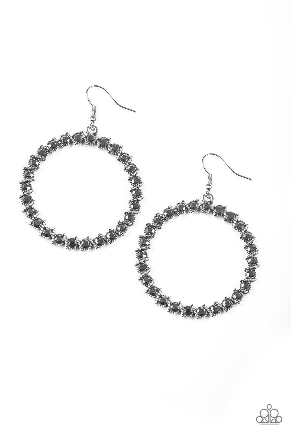 Paparazzi Accessories - Enlighten Me - Silver Earrings