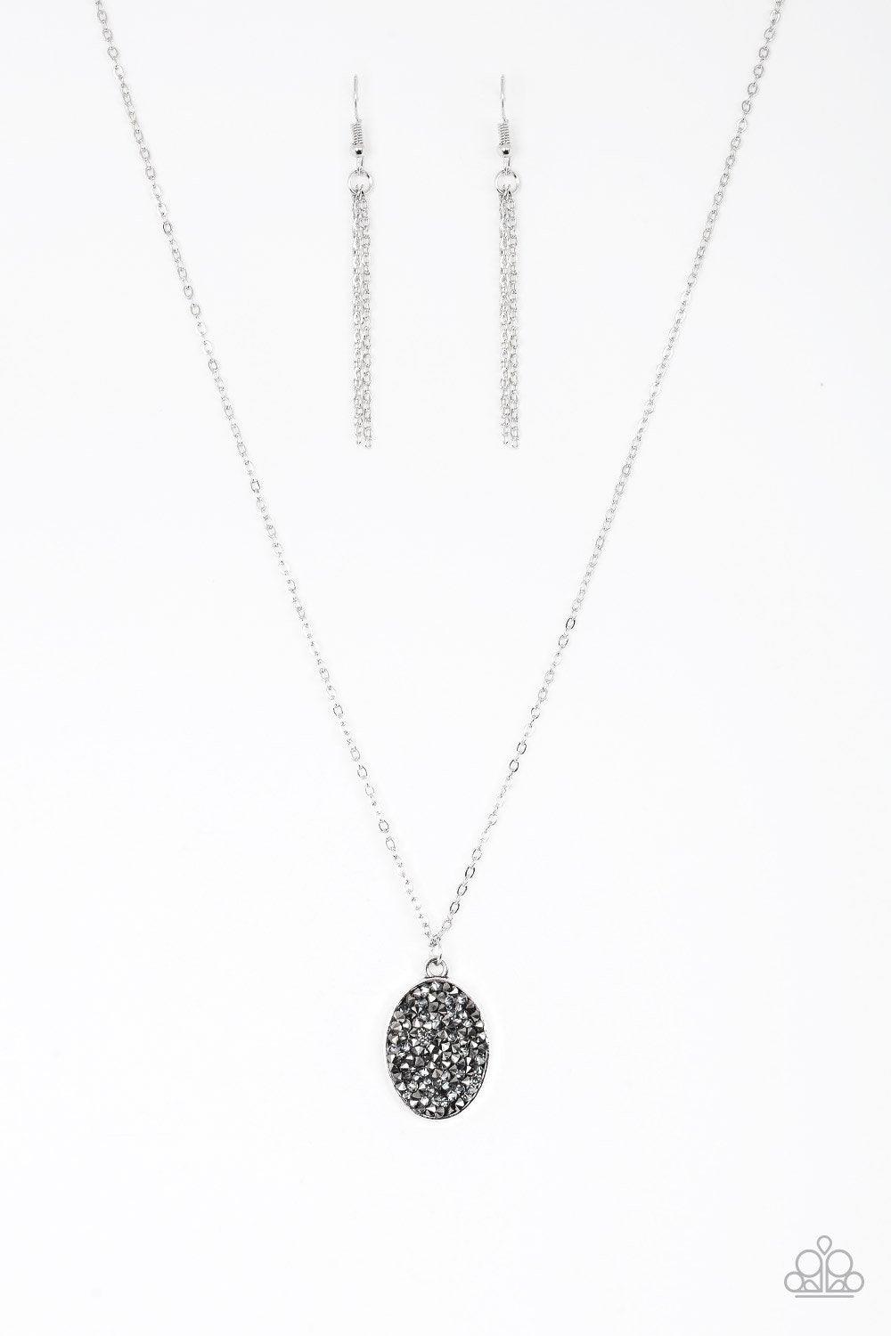 Paparazzi Accessories-Star-Crossed Stargazer - Silver Necklace - jewelrybybretta