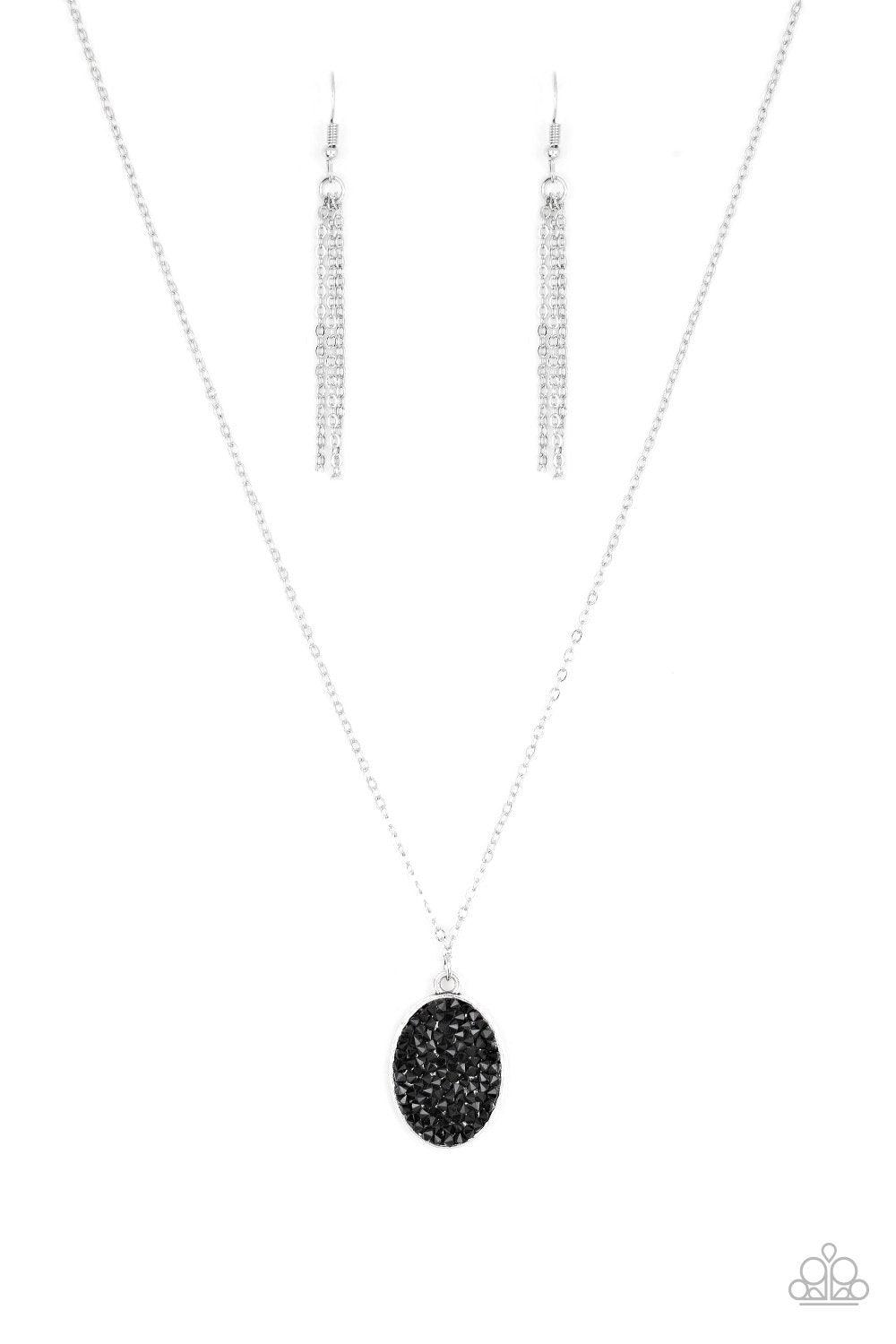 Paparazzi Accessories-Star-Crossed Stargazer - Black Necklace - jewelrybybretta