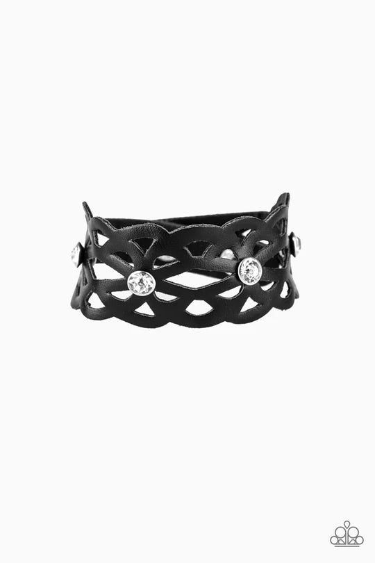 Runaway Radiance Black Bracelet - Jewelry by Bretta