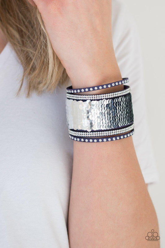 MERMAIDS Have More Fun Blue Bracelet - Jewelry By Bretta