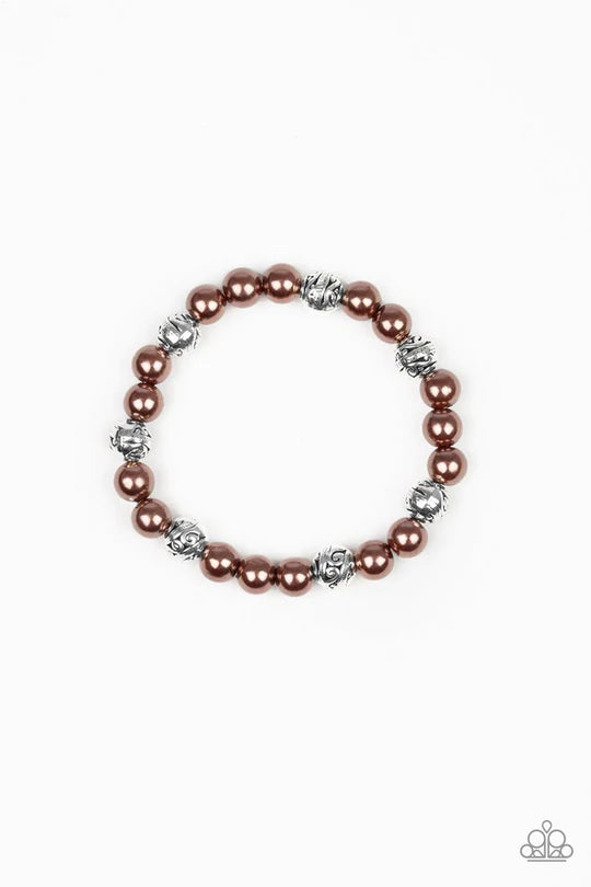 Poised For Perfection Brown Bracelet - Jewelry by Bretta