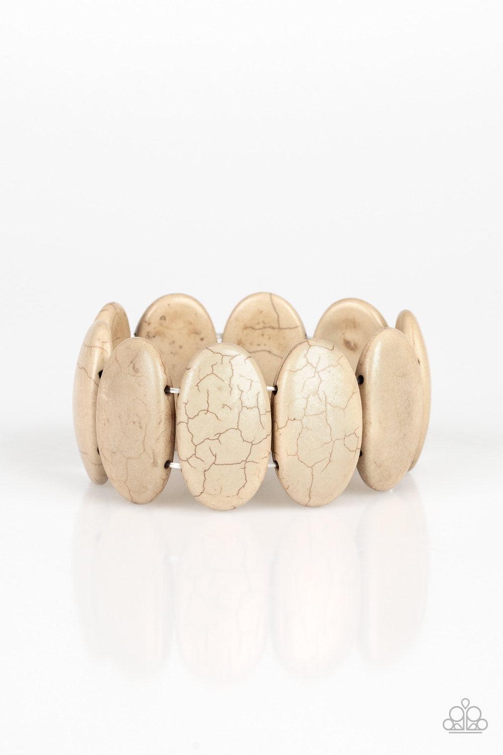 Dramatically Nomadic Brown Bracelet - Jewelry by Bretta