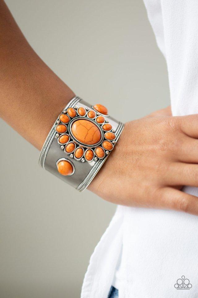 Room to Roam Orange Bracelet - Jewelry by Bretta