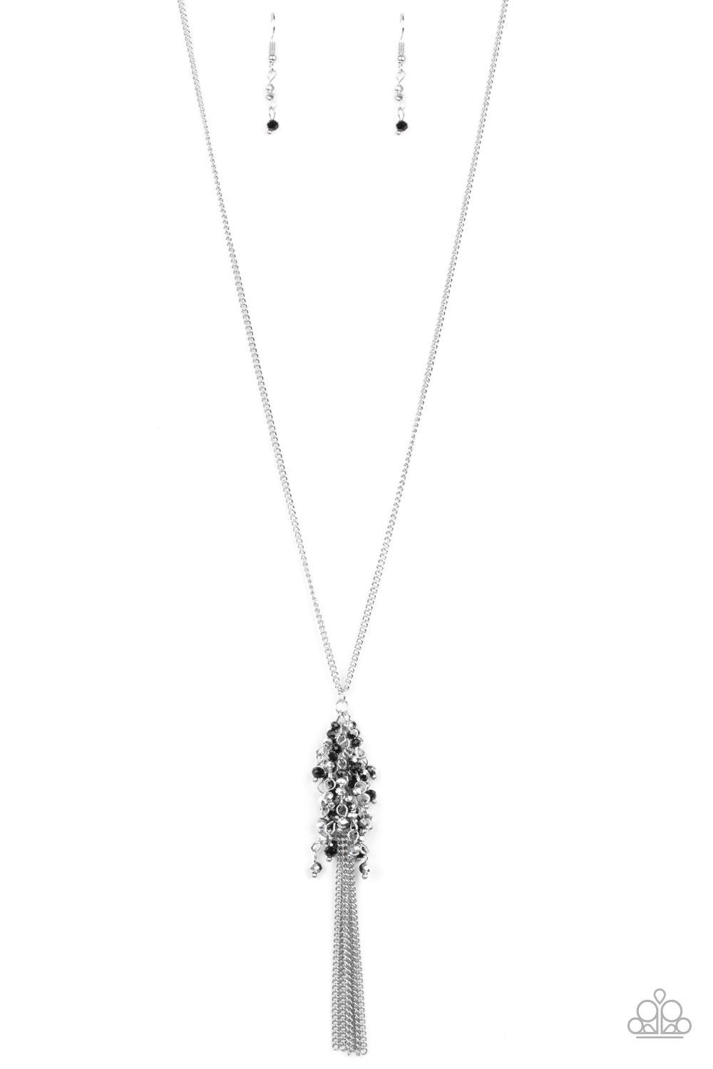 Paparazzi Accessories-Twilight Twinkle - Black Necklace