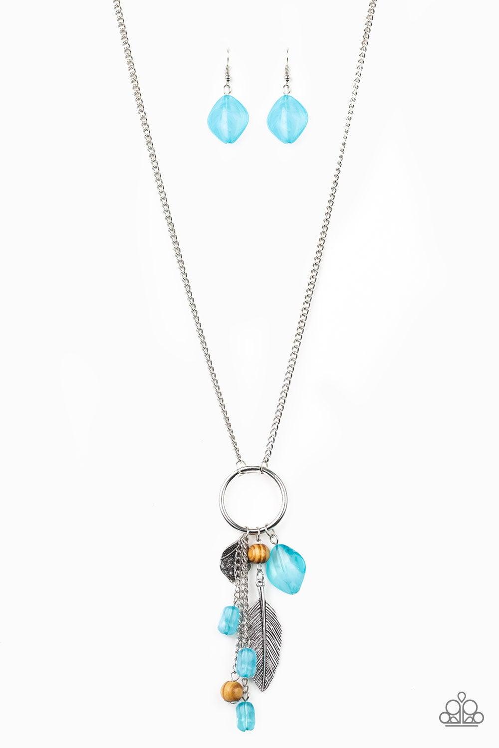 Paparazzi Accessories-Sky High Style - Blue Necklace