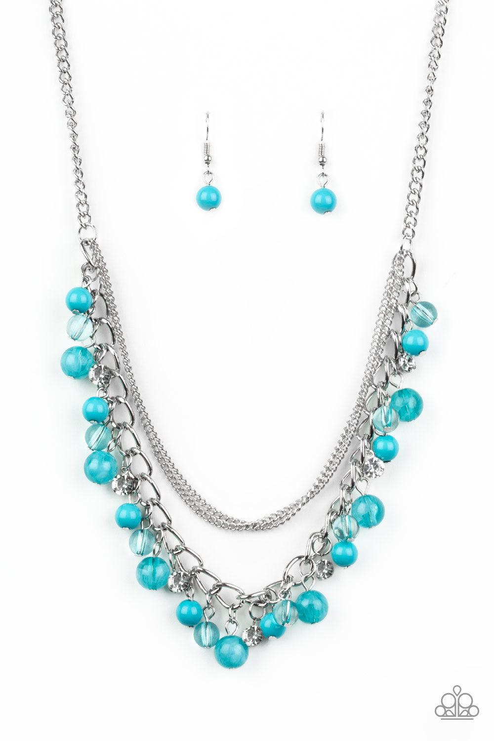 Paparazzi Accessories-Wait and SEA - Blue Necklace