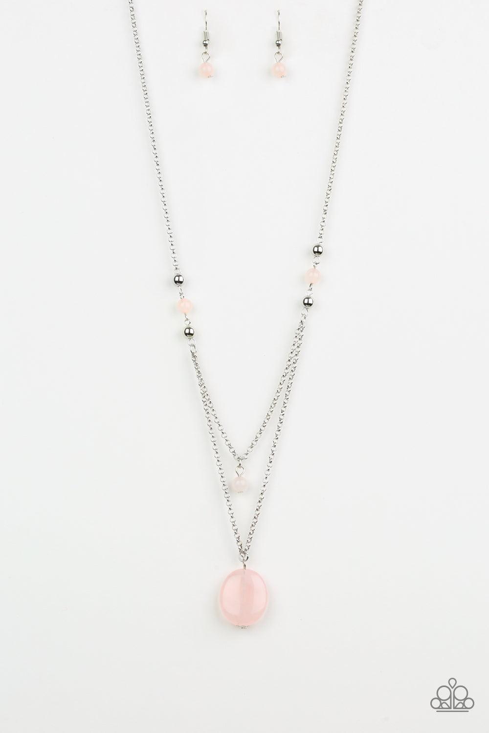 Paparazzi Accessories-Time To Hit The ROAM - Pink Necklace