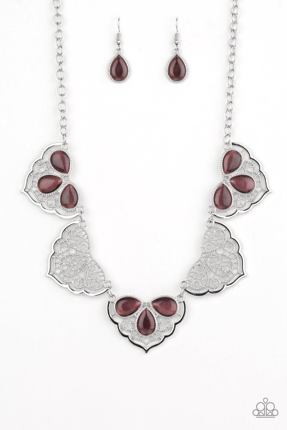 East Coast Essence Purple Necklace - Jewelry by Bretta