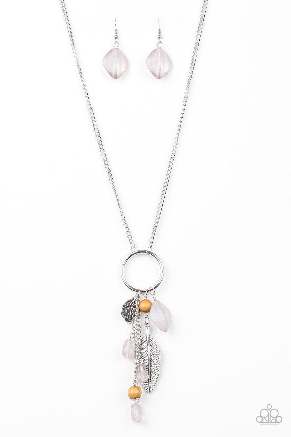 Sky High Style Silver Necklace - Jewelry by Bretta
