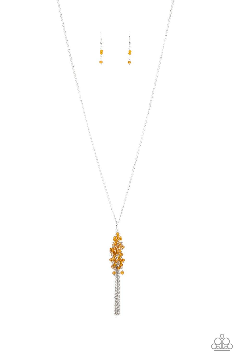 Paparazzi Accessories-Twilight Twinkle - Brown Necklace
