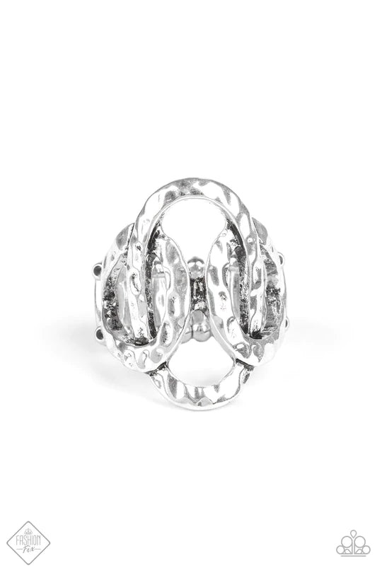Triple The Texture Silver Ring - Jewelry by Bretta