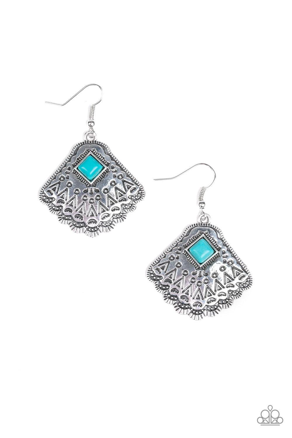 Mountain Mesa Blue Earrings - Jewelry by Bretta - Jewelry by Bretta
