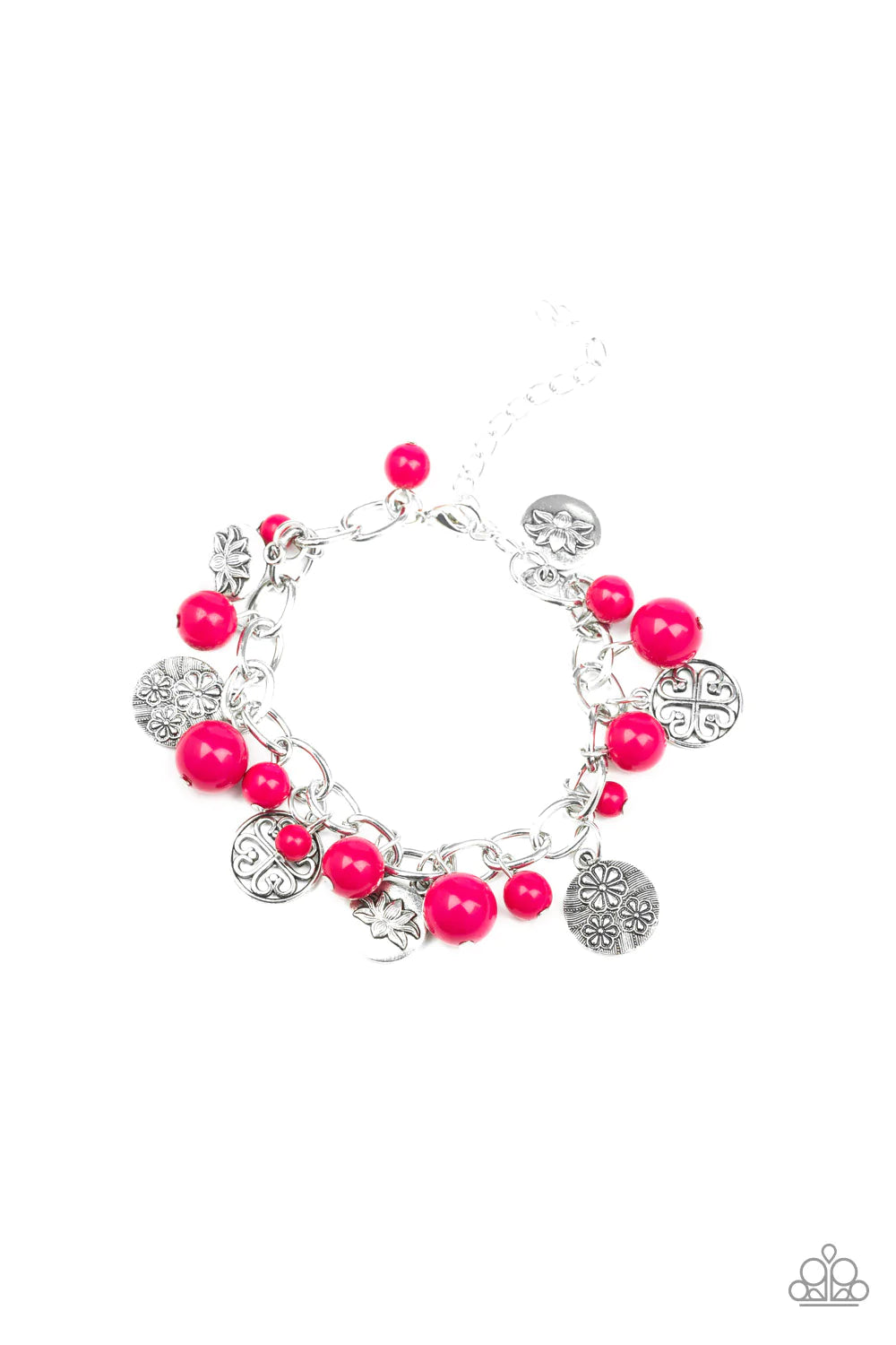 Lotus Lagoon Pink Bracelet - Jewelry by Bretta