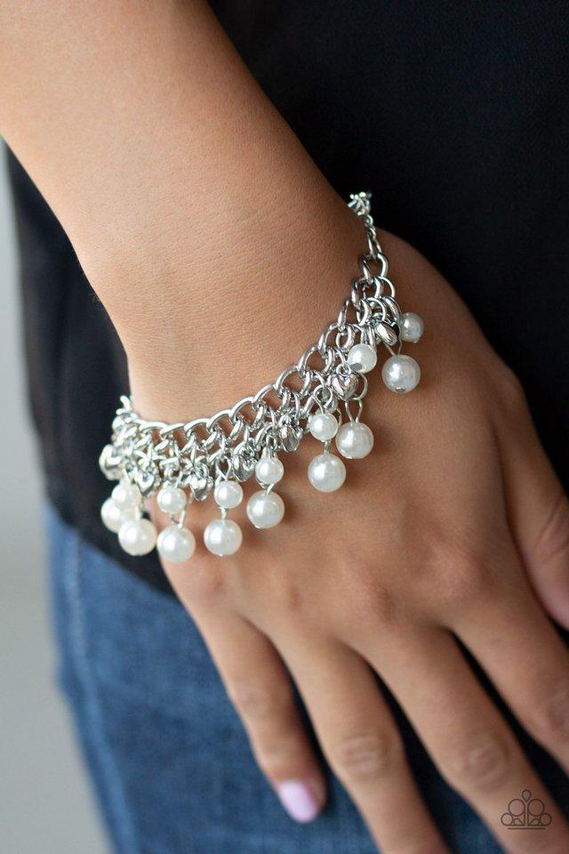 Duchess Diva White Bracelet - Jewelry by Bretta