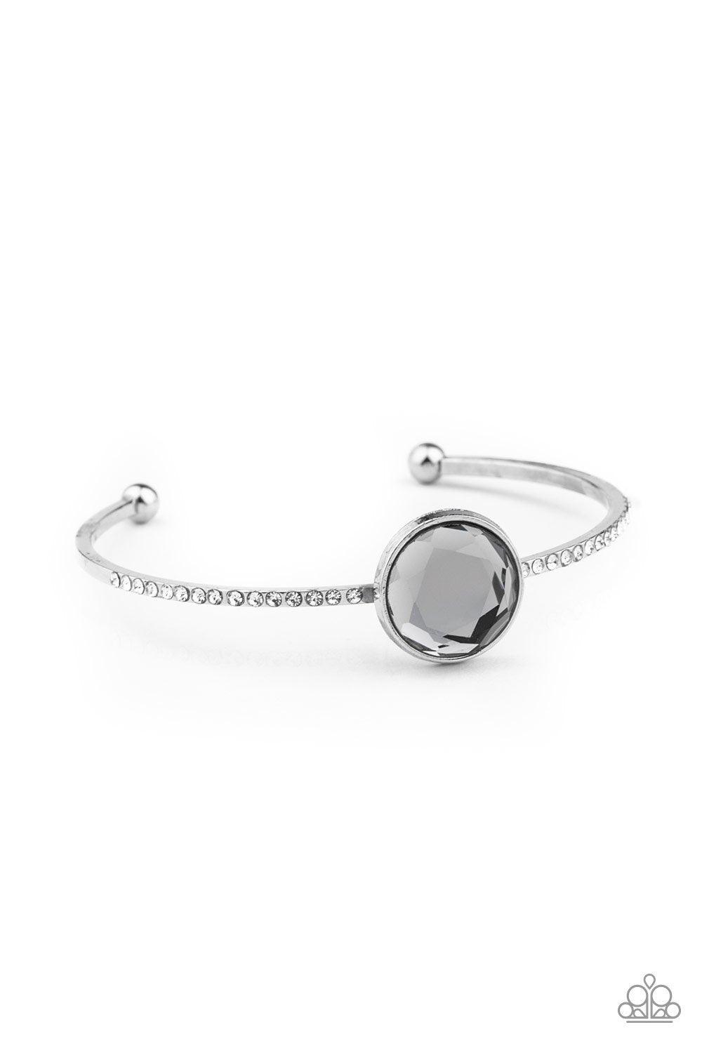 Paparazzi Accessories-Illumination Station - Silver Bracelet