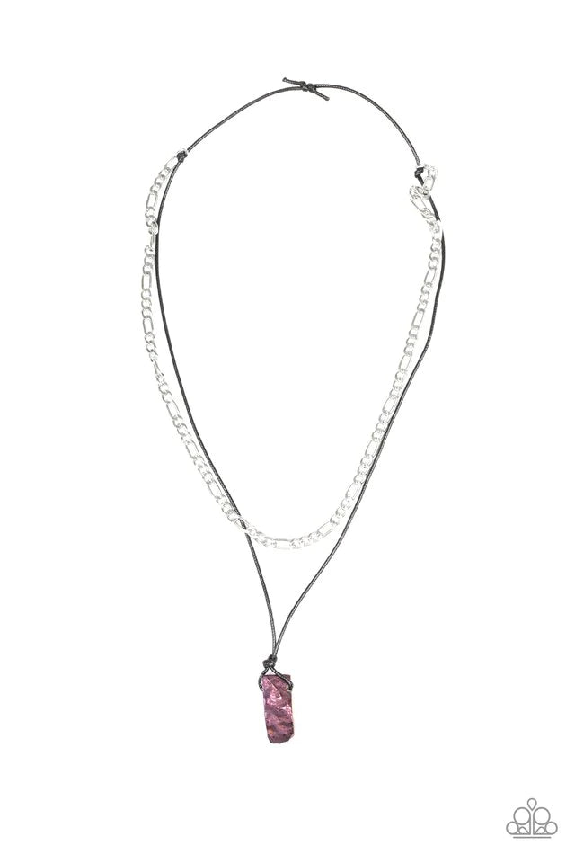 Lookin Slick Brown Necklace - Jewelry by Bretta
