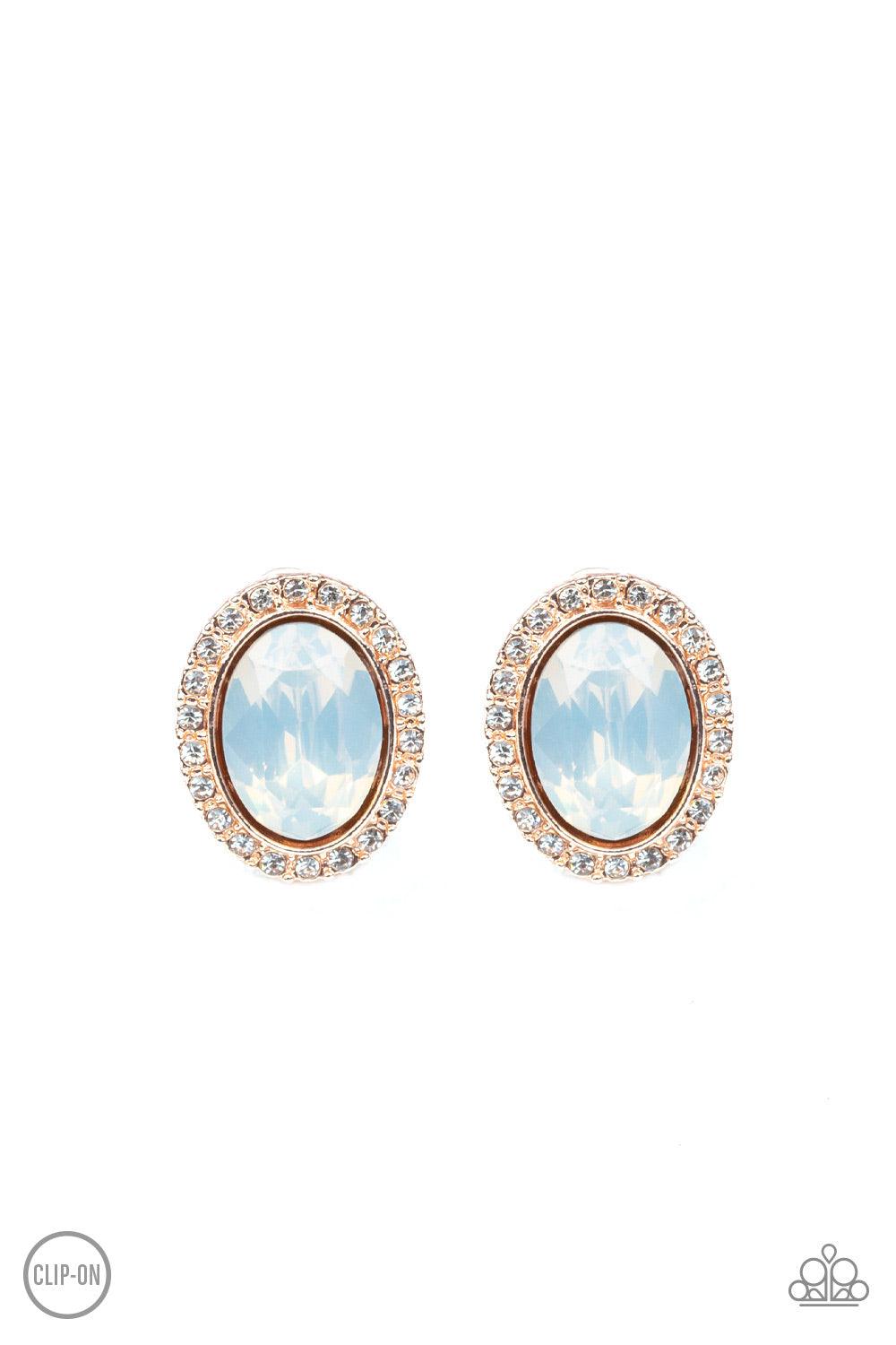 Paparazzi Accessories-Have A GLOW At It! - Gold Earrings