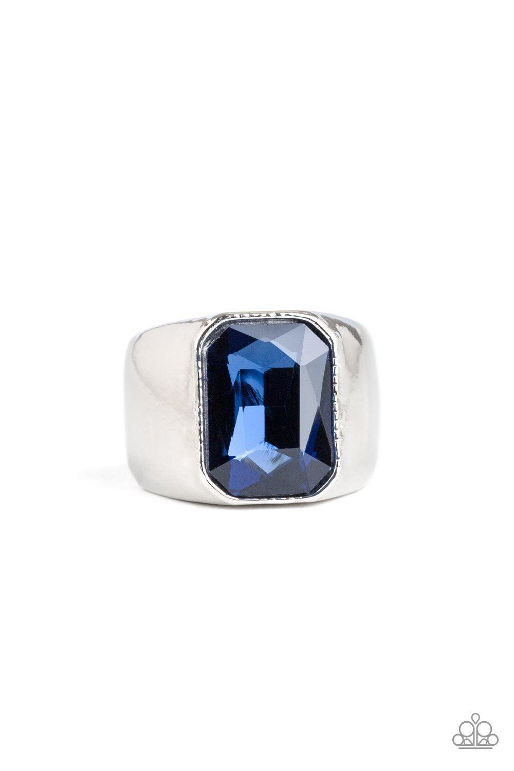 Paparazzi Accessories-Scholar - Blue Ring