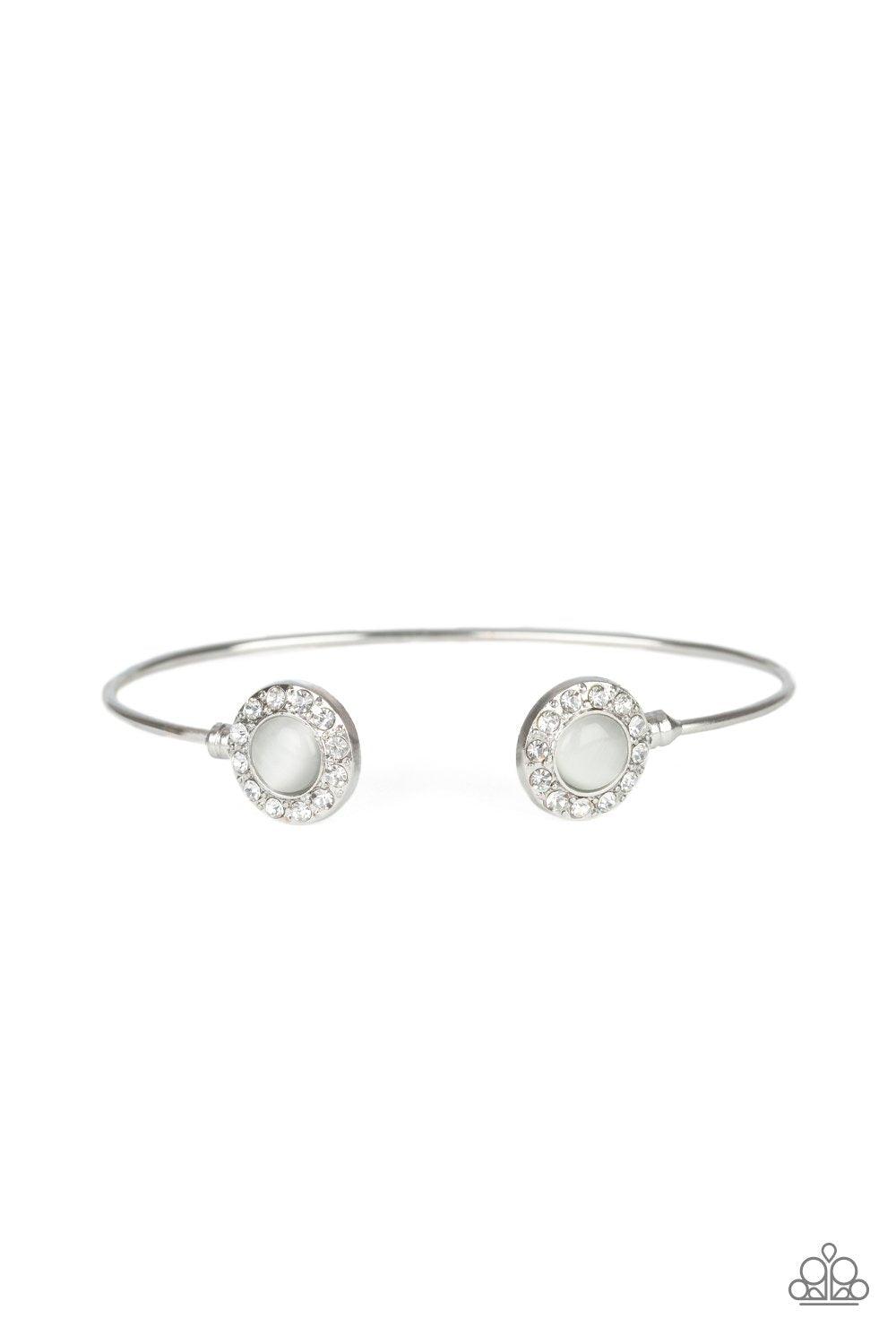 Paparazzi Accessories-Instant Illumination - White Bracelet