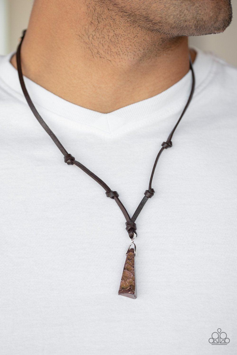 Magnetism Black Copper Necklace - Jewelry by Bretta